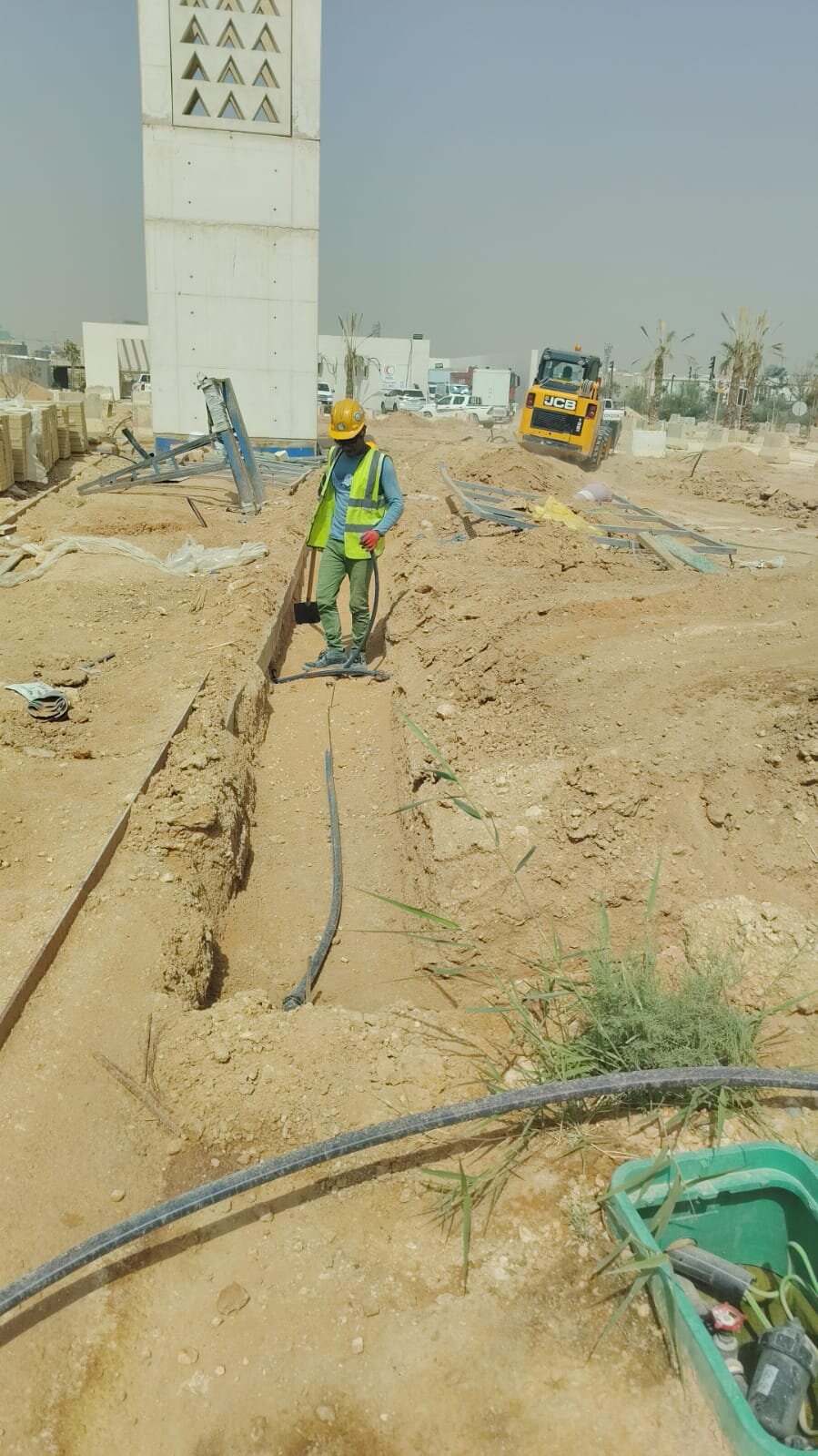 تنفيذ شبكة ري من أعمال جرين جروث