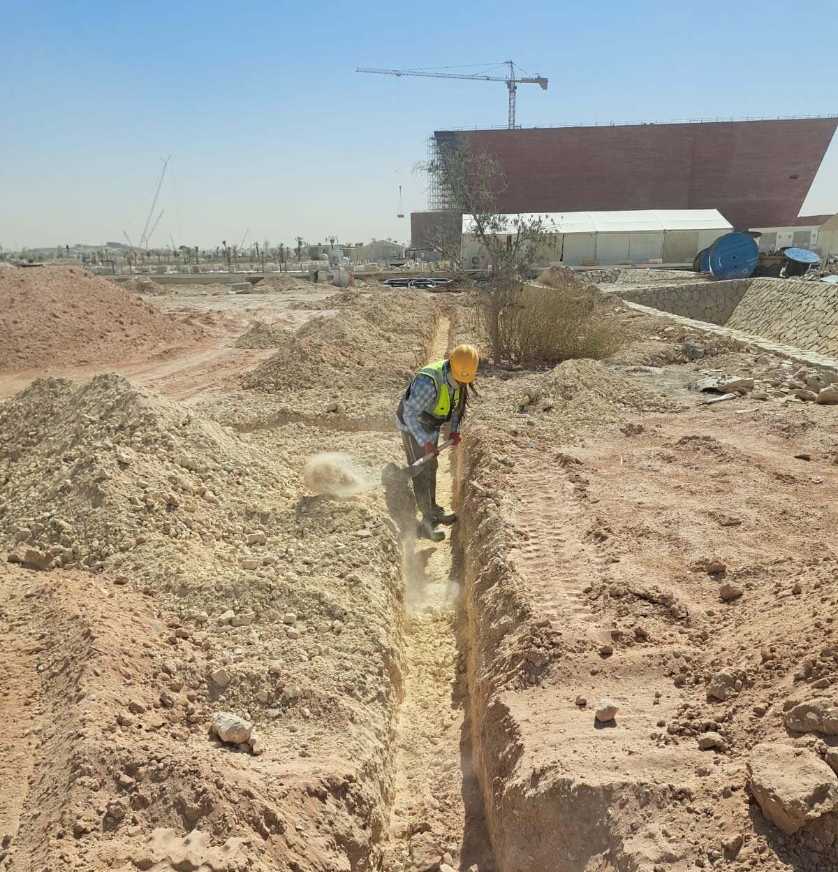 تنفيذ شبكة ري من أعمال جرين جروث